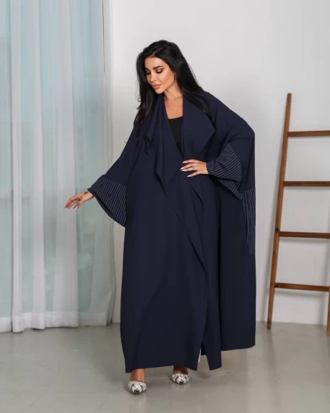 Abaya Crepe IB145 Blue